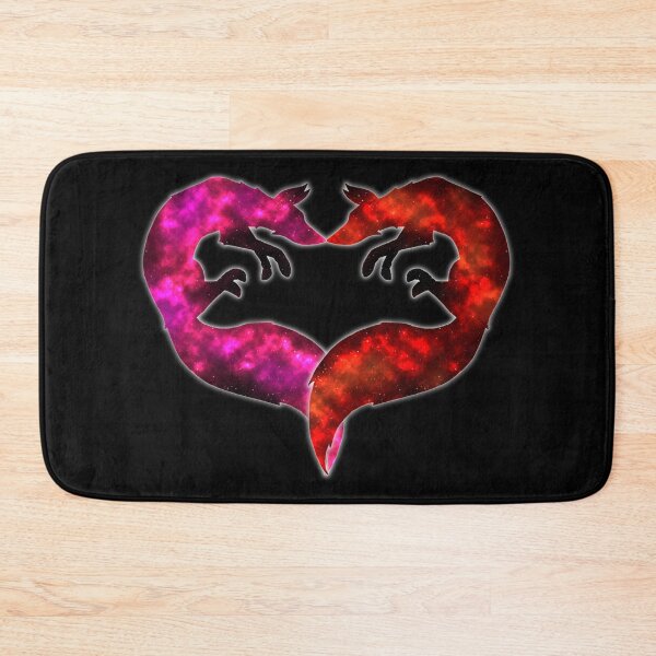 Item preview, Forever & Always Foxes - Galaxy - Pink & Red designed and sold by Katrina Montgomery.
