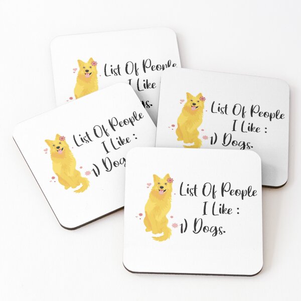 Item preview, List Of People I Like Dogs designed and sold by SoufStore.