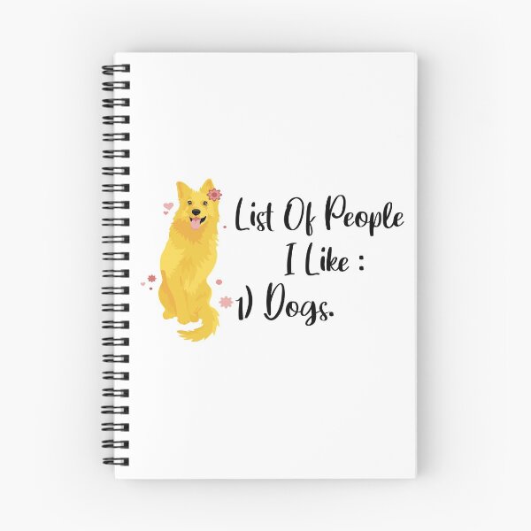 Item preview, List Of People I Like Dogs designed and sold by SoufStore.