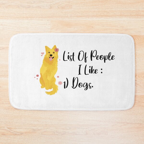 Item preview, List Of People I Like Dogs designed and sold by SoufStore.