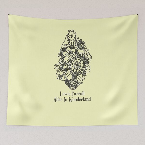 Item preview,  Alice Mad Hatter Queen Rabbit Tea Party Fans Vintage Literary Gifts designed and sold by TopTeeShop.