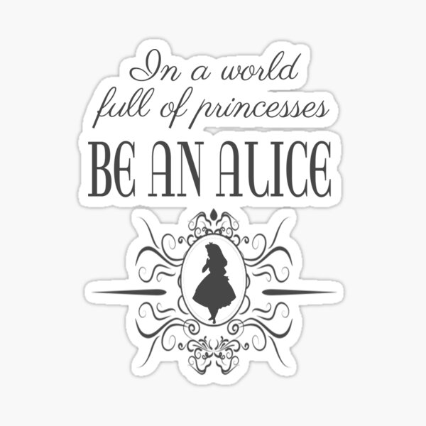 Item preview,  Be An Alice Quotes Tea Party Fans Vintage Literary Gifts designed and sold by TopTeeShop.