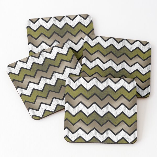 Item preview, Metalic Zig Zag Geometric designed and sold by ZebraDesigns05.