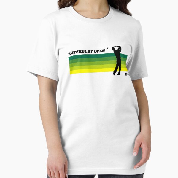 Aperçu de l'œuvre Open de Waterbury | Joyeux Gilmore inspiré | Golf vert et jaune créée et vendue par 90s-Mall.
