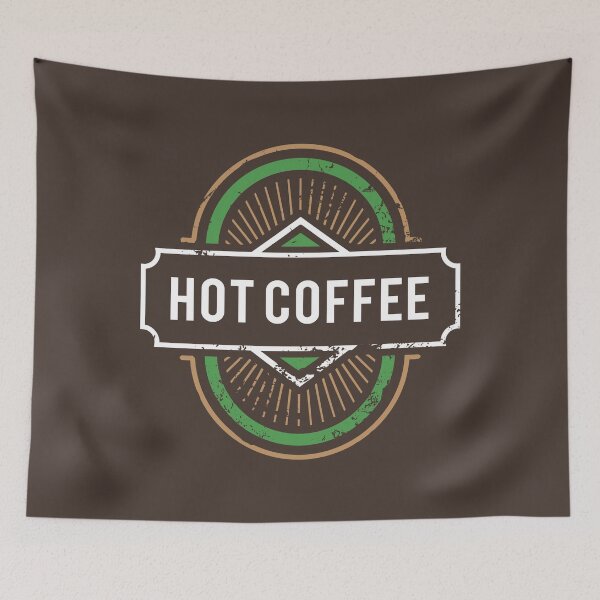 Item preview, Hot Coffee designed and sold by Georgia Elroy.