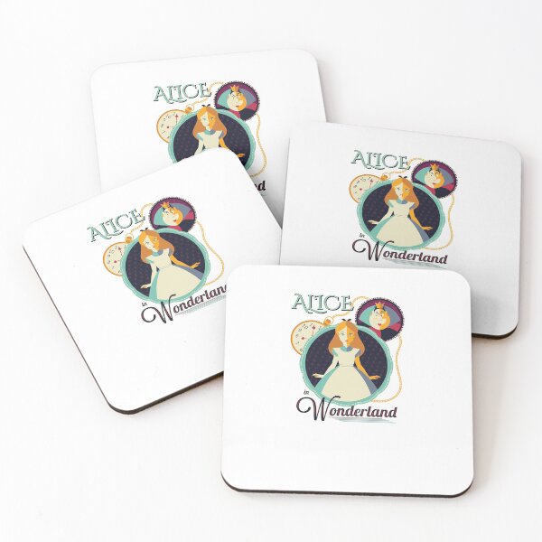 Item preview, Alice Mad Hatter Queen Rabbit Vintage Poster Tea Party Fans  designed and sold by TopTeeShop.