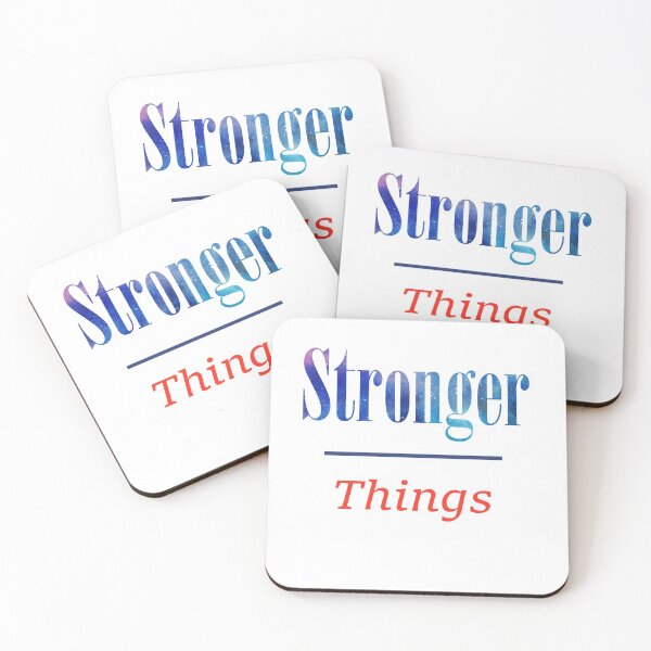 Item preview, Stronger Things-Funny Pun designed and sold by Desibeau.