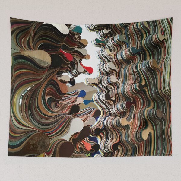 Item preview, Jigsaw inspired layered shapes  designed and sold by PPFImages.