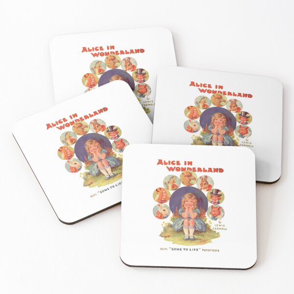 Item preview,  Alice Rabbit Mad Hatter Tea Party Fans Vintage Literary Gifts designed and sold by TopTeeShop.