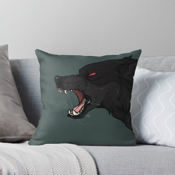 Item preview, Angry wolf snarling designed and sold by SheWolfey.