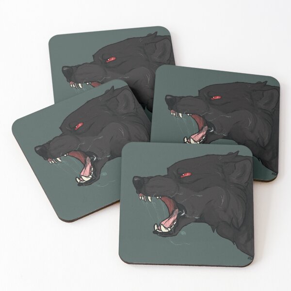 Item preview, Angry wolf snarling designed and sold by SheWolfey.