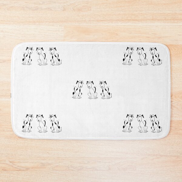 Item preview, Three Deefa dog buddies  designed and sold by Latch Farm  Studios.
