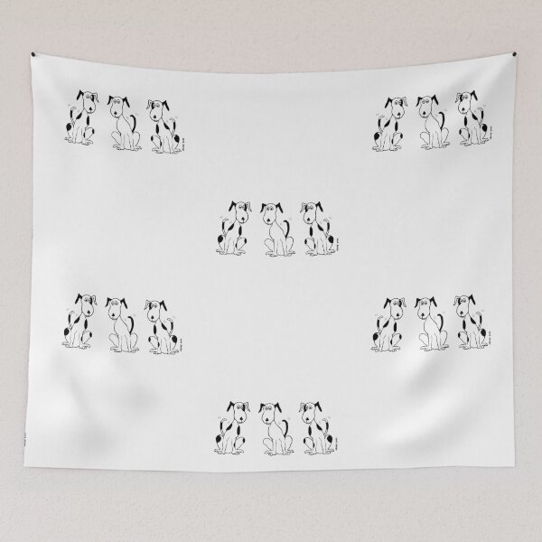 Item preview, Three Deefa dog buddies  designed and sold by Latch Farm  Studios.