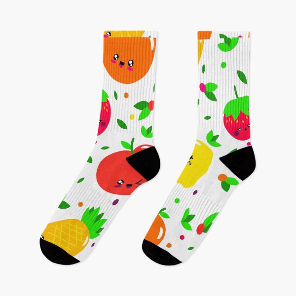 Item preview, Fruit Orange Lemon Strawberry Pineapple Pattern Retro Vintage Graphic Color designed and sold by MemphisCenter.