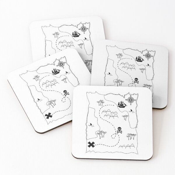Item preview, Treasure Map designed and sold by PiratePenguin.