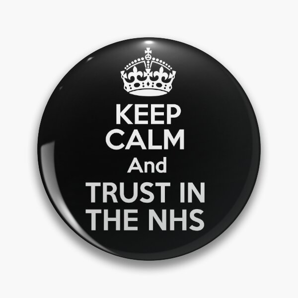 Item preview, Keep Calm and Trust in the NHS, Support our NHS  designed and sold by ShwaDesigns.