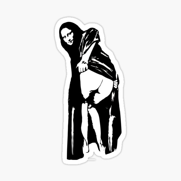 Porn Brazersporn Ghost - Lisa Stickers for Sale | Redbubble