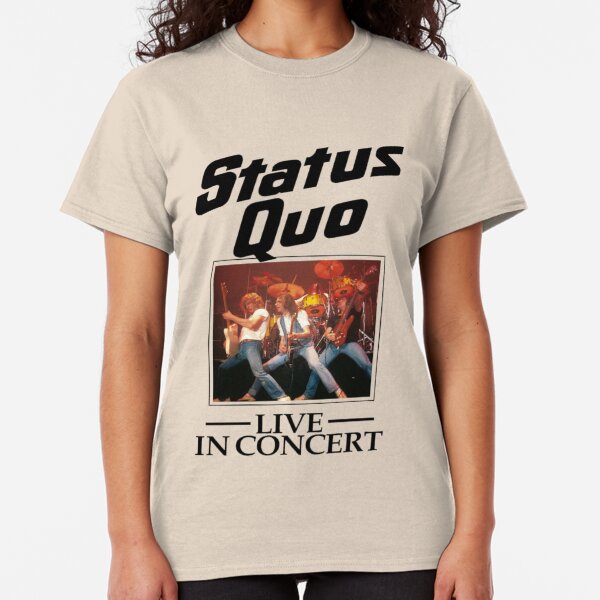 status quo tshirt