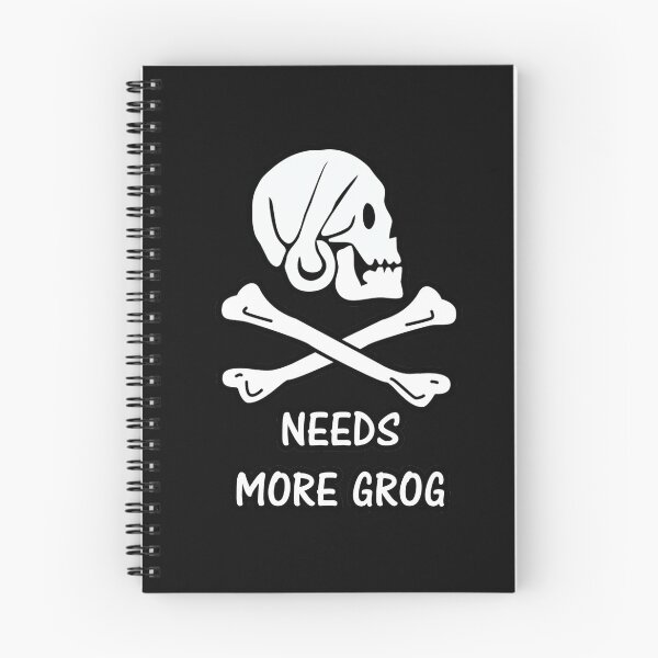Item preview, Pirate 18 NEEDS MORE GROG designed and sold by mpodger.