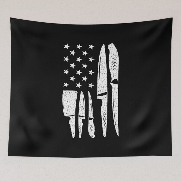 Item preview, Chef Knives American Flag Funny Cooking Lover Gift  designed and sold by alenaz.