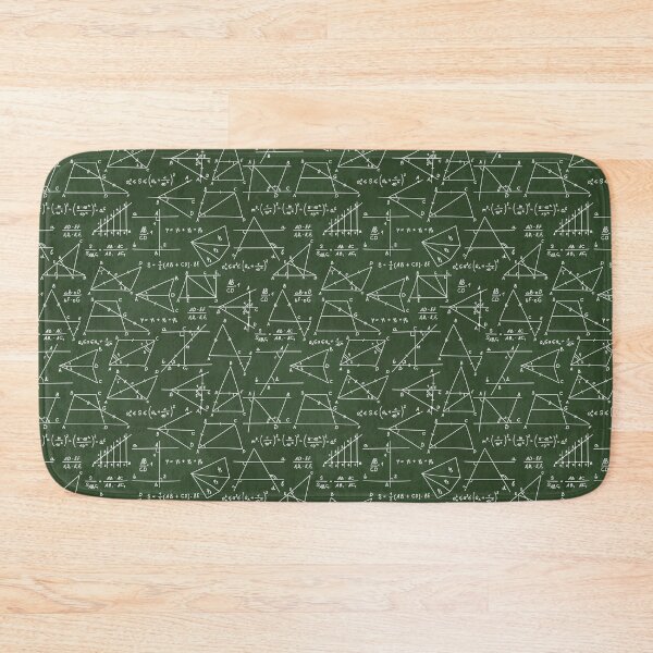Item preview, School seamless doodle pattern with different mathematical formulas, sсhemes and values. designed and sold by photokot.