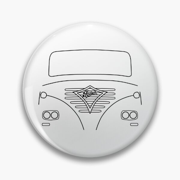 Item preview, Foden classic truck outline graphic (black) designed and sold by soitwouldseem.