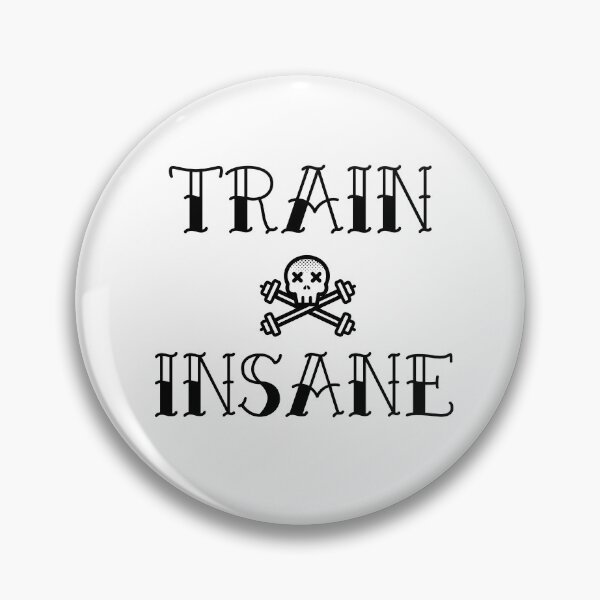 Item preview, Train insane! - Fun fitness wear designed and sold by Thread Collection.