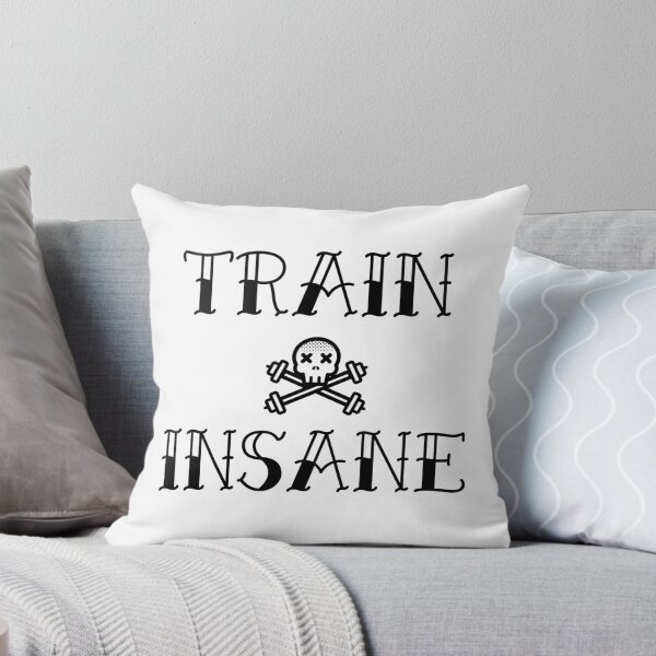 Item preview, Train insane! - Fun fitness wear designed and sold by Thread Collection.