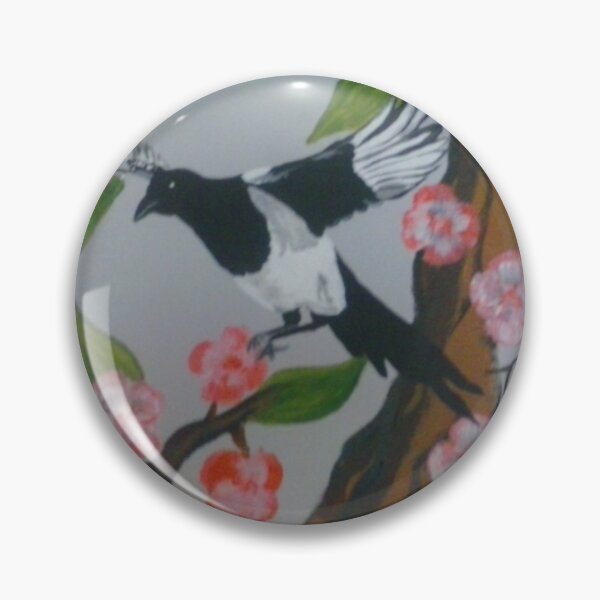 Item preview, Magpie Landing in Blossom Tree designed and sold by Laura Crean.