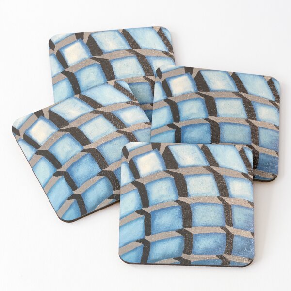 Item preview, Blue cubism for a square world designed and sold by Jleopoldo.