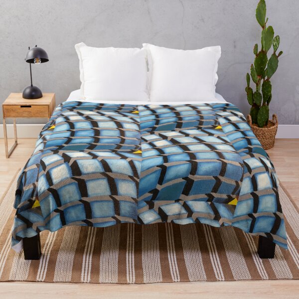 Item preview, Blue cubism for a square world designed and sold by Jleopoldo.
