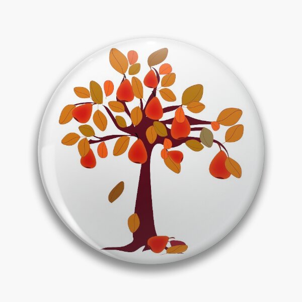Item preview, Pear Tree red designed and sold by mirimo.