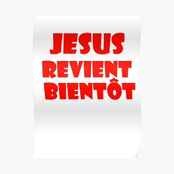 jesus-comes-back-soon-poster-by-pecto-redbubble