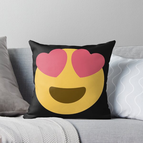 Item preview, smiling face with heart-shaped eyes emoji designed and sold by Winkham.