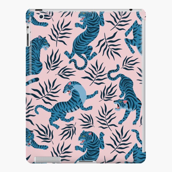 Asian tigers and tropical leaves iPad Snap Case