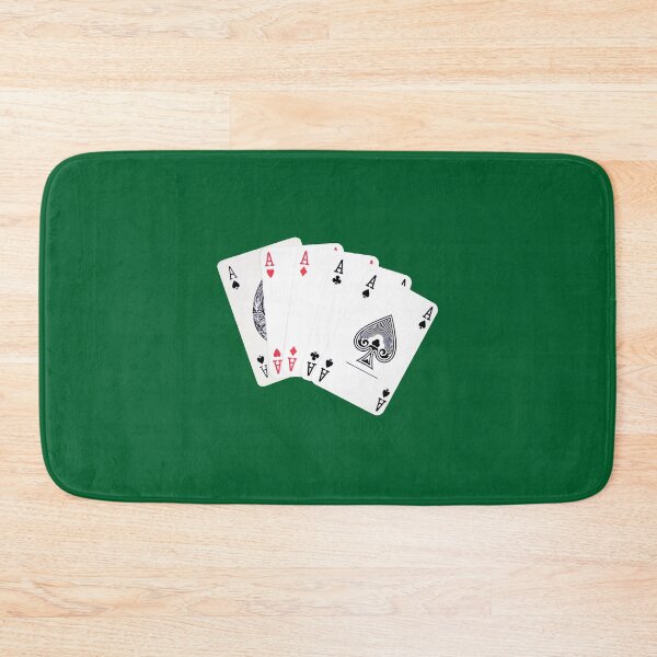Item preview, Five aces poker hand - card players fun designed and sold by Latch Farm  Studios.