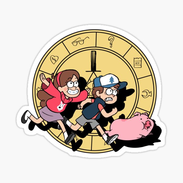 Les aventures des jumeaux mystères Sticker