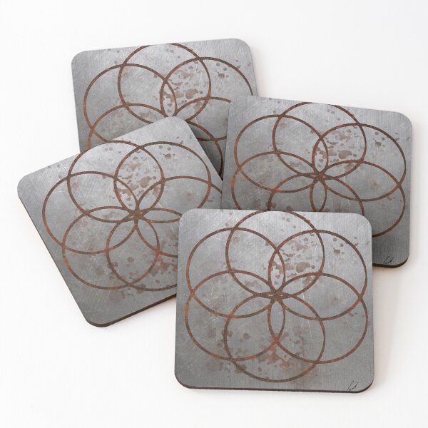 Item preview, Rusty Sacred Geometry by Vart designed and sold by vartstudio.