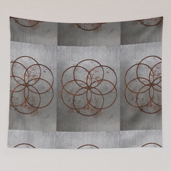 Item preview, Rusty Sacred Geometry by Vart designed and sold by vartstudio.