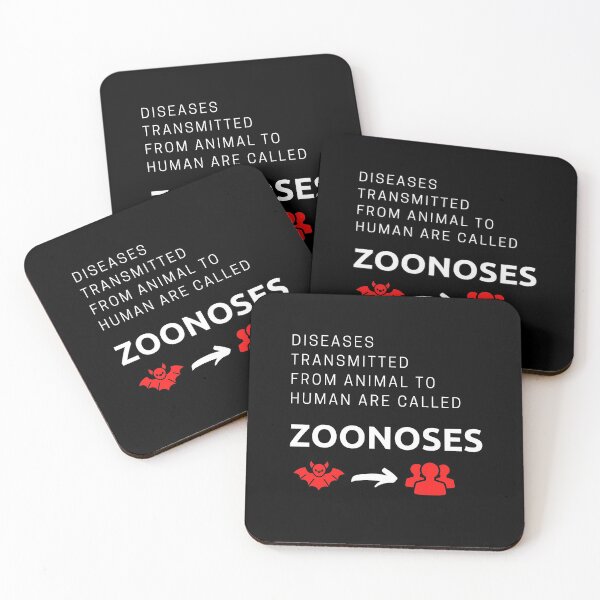 Item preview, Disease zoonoses animal to human, covid 19, influenza  designed and sold by DukeDoctor.