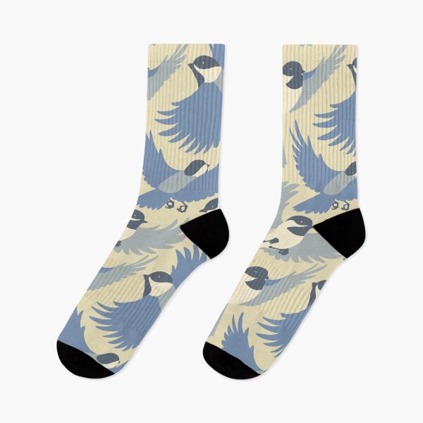Item preview, Chickadees in Blue designed and sold by JadaFitch.