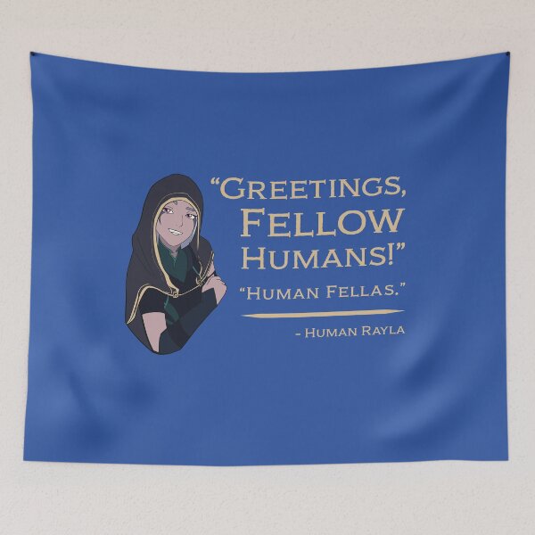 Item preview, Rayla Greetings (Alternate Font Colour: Gold) designed and sold by theagent004.