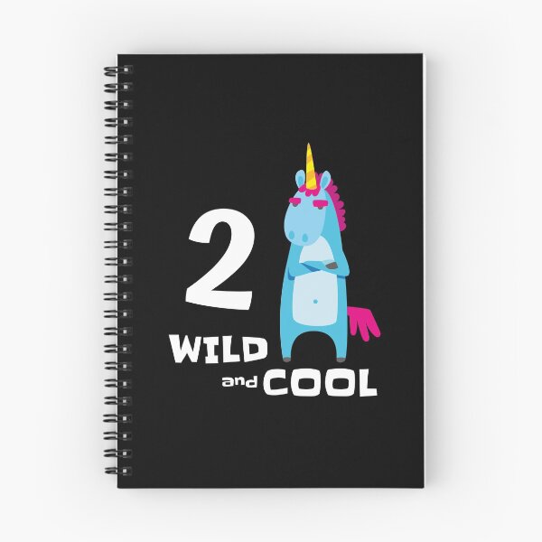 Item preview, 2nd Birthday Boy Gift Wild & Cool 2 Year Old Unicorn Bday Party Outfit designed and sold by FunnySunny T-Shirts.
