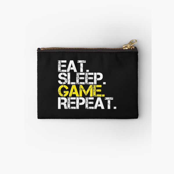 Item preview, Eat Sleep Game Repeat Funny Gamer Timetable Humorous  designed and sold by alenaz.