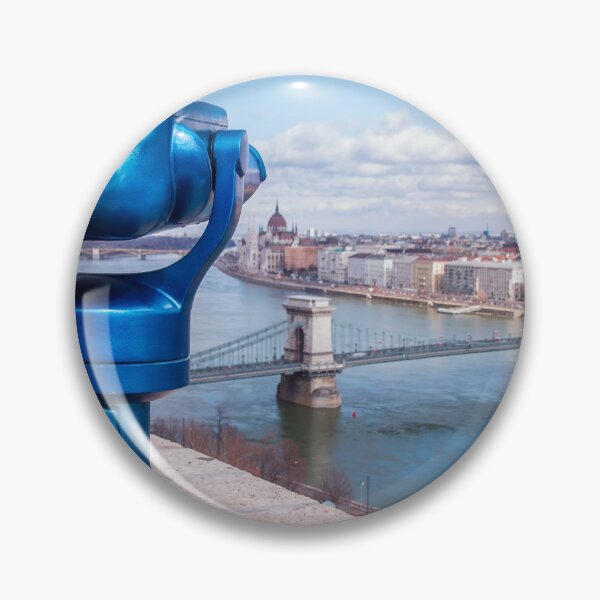 Item preview, Binoculars overlooking Chain Bridge designed and sold by wellsie82.
