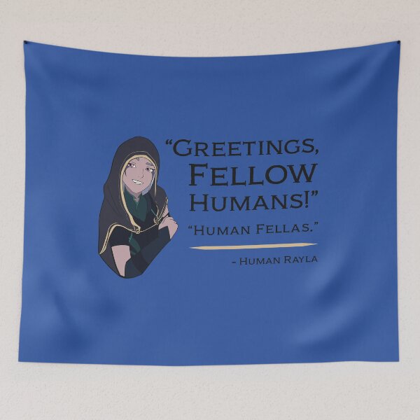 Item preview, Rayla Greetings (Alternate Font Colour: Black) designed and sold by theagent004.