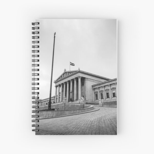 Item preview, Austrian Parliament Building in monochrome designed and sold by wellsie82.
