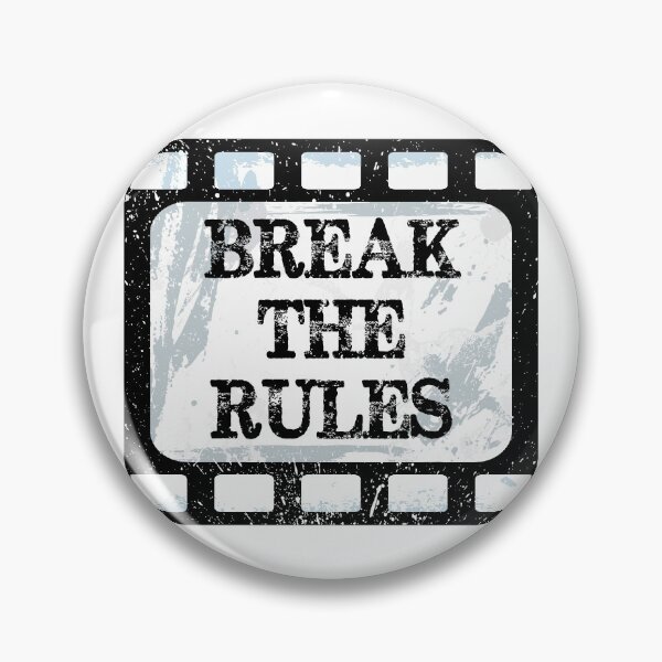 Item preview, Break The Rules designed and sold by RedFirecracker.