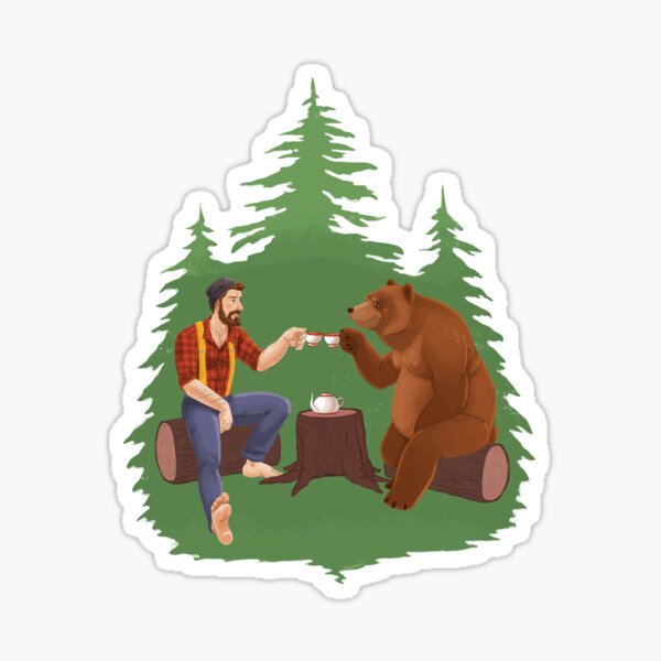 Gentleman's Tea - Color Sticker