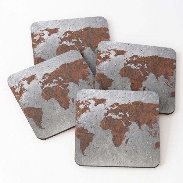 Item preview, RUST CONTINENTS by Vart designed and sold by vartstudio.